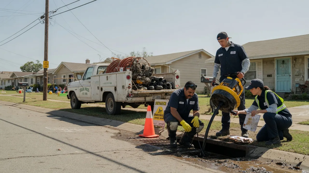 Drain Cleaning in Wallisville, TX near me